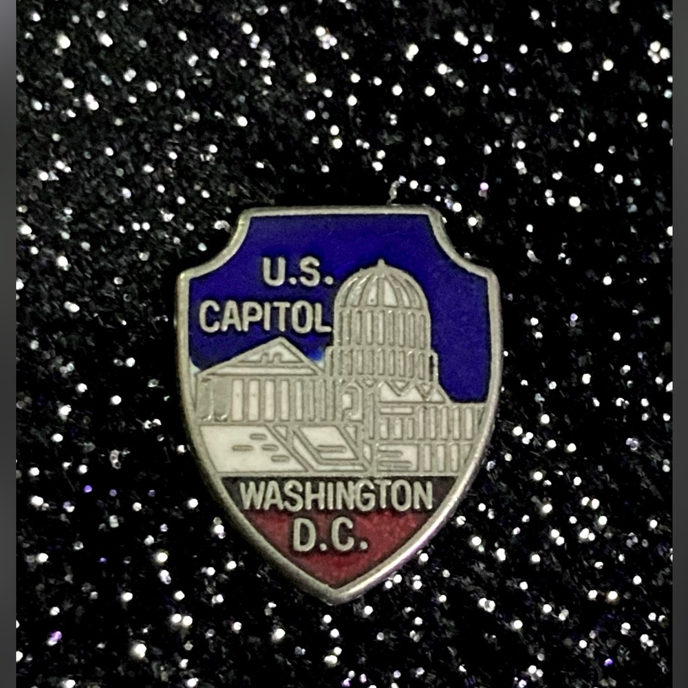 Vintage Washington D.C. Souvenir Lapel Pin
